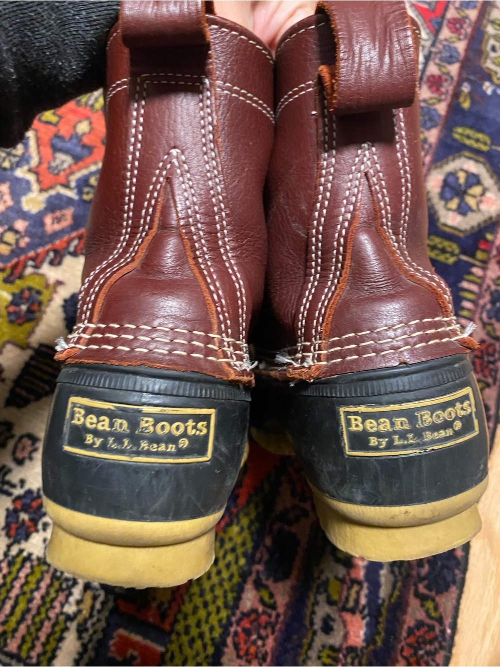 Men's LL Bean 8” Bean Boots - Picture 4 of 5